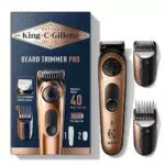 King C. Gillette Tondeuse Électrique Homme PRO avec Molette de Précision 40 Réglages