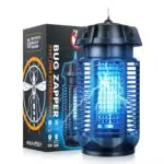 Lampe Anti Moustique UV Électrique 2 en 1 pour Camping Intérieur et Extérieur