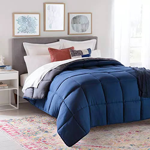 Linenspa Couette 4 Saisons en Microfibre Ultra Douce pour un Confort Optimal