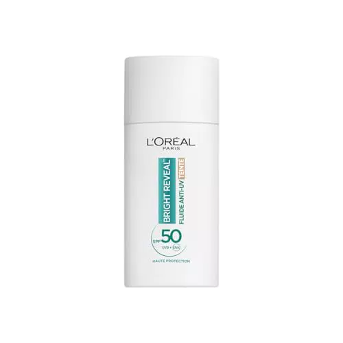 L'Oréal Paris Fluide Anti-UV SPF50+ Bright Reveal Teint Unifié et Éclatant