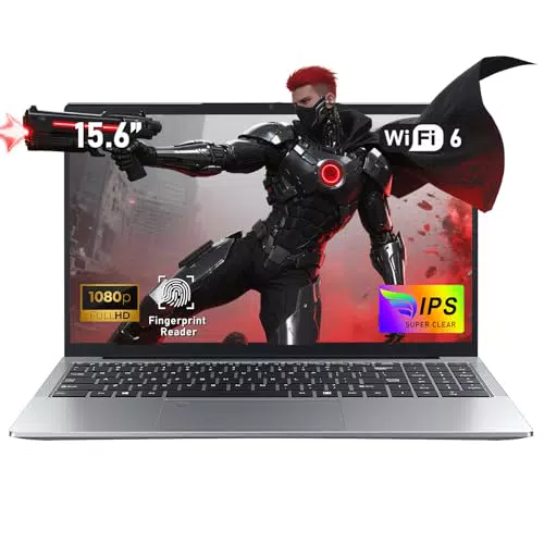 NAIKLULU 15.6 Pouces Ordinateur Portable Gaming, i9-11900H Processor 32GB RAM 1TB SSD Gamer Laptop 2025 Computer