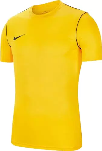 Nike Park20 Top SS T-Shirt Homme, Tour Yellow/Black/