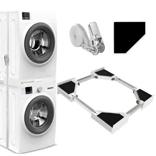NIUXX Cadre Intermédiaire Universel pour Machine à Laver et Sèche-Linge