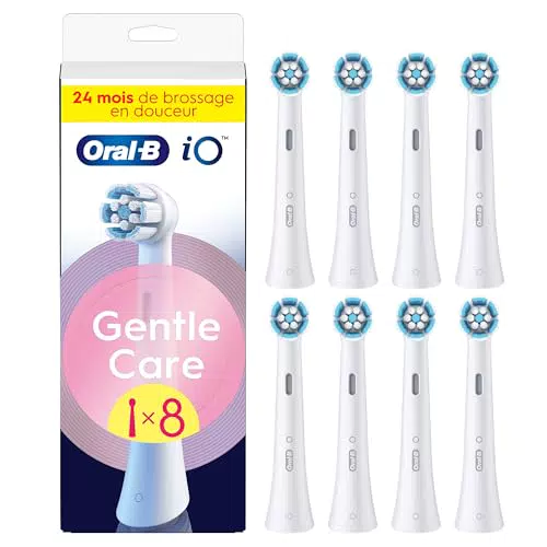 Oral-B Lot De 8 Brossettes De Rechange Gentle Care, AUTHENTIQUES