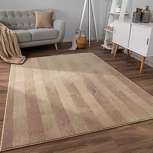 Paco Home Tapis Antidérapant Boho Scandinave pour Salon et Chambre Adulte