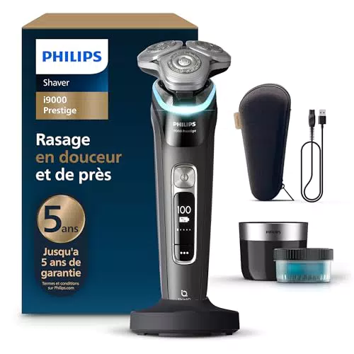 Philips Rasoir i9000 Prestige - Rasoir électrique Skin IQ avec système Lift & Cut