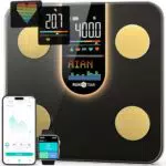 Runstar Balance Pèse Personne Intelligent 8-en-1 avec Affichage VA et Synchronisation APP