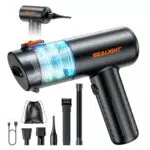 SEALIGHT Aspirateur à Main sans Fil 25000PA - Mini Aspirateur Portable pour Voiture et Maison