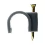 Zenitech - Attaches plastiques Ø16mm pour fixation câbles électriques, certifiées CE