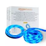 Amazon Basics Striscia luminosa LED intelligente RGBW compatibile con Alexa