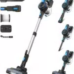 Aspirateur sans Fil Balai Puissant 45Min Autonomie 6 en 1 pour Animaux et Tapis