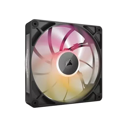 CORSAIR iCUE Link RX140 Max RGB Ventilateur PWM à Haute Pression Statique