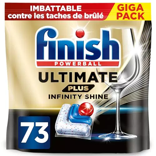 Finish Ultimate Plus Infinity Shine Pastilles Lave-Vaisselle