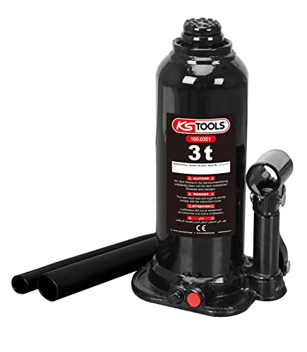 Cric Bouteille Hydraulique KS Tools - Capacité 20 Tonnes