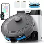 Lefant M2 Pro Robot Aspirateur Laveur avec Station de Vidage Automatique 6000Pa