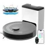 Lefant M2S Plus Aspirateur Robot Laveur avec Station et Connectivité Alexa