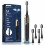 OasiSmile Brosse à dents électrique sonique adulte avec 5 modes étanche IPX7