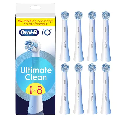Oral-B Brossettes de Rechange Ultimate Clean pour Brosses Électriques iO