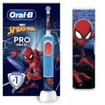 Oral-B Pro Kids Brosse à Dents Électrique Spider-Man pour Enfants à Gencives Sensibles