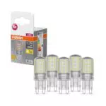 OSRAM Ampoule LED Star PIN G9 470 lumens, remplacement ampoules 40W, non dimmable