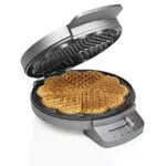 Princess Gaufrier Deluxe 132380 - Gaufrier en forme de coeur, 1200 W, Acier inoxydable