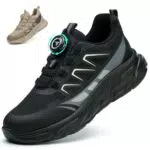 RASEARY Chaussures de Sécurité Légères Antidérapantes avec Embout en Acier