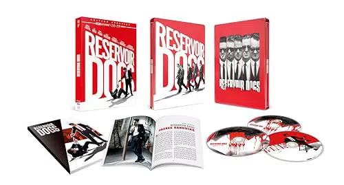 Reservoir Dogs Edition prestige limitée Steelbook - 4K ultra HD + Blu-Ray + Blu-Ray Bonus + Livret 40 pages
