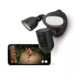 Ring Caméra Floodlight Pro - Caméra de surveillance extérieure 1080p, détection 3D