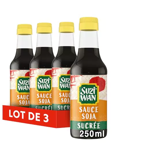 Suzi Wan Sauce Soja Sucrée 250ml - Offres et Promotions Spéciales