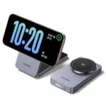 UGREEN Chargeur MagFlow Qi2 15W Induction 2 en 1 Compatible MagSafe pour iPhone