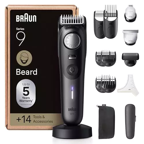 Braun Tondeuse A Barbe Electrique Pour Hommes Series 9 BT9565