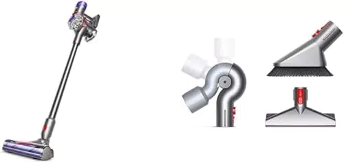 Dyson V8 Origin Aspirateur Balai sans Fil avec Kit d’Accessoires Nettoyage