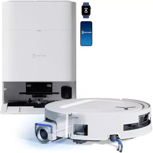 ECOVACS DEEBOT T80 OMNI : Aspirateur robot laveur avec nettoyage automatique