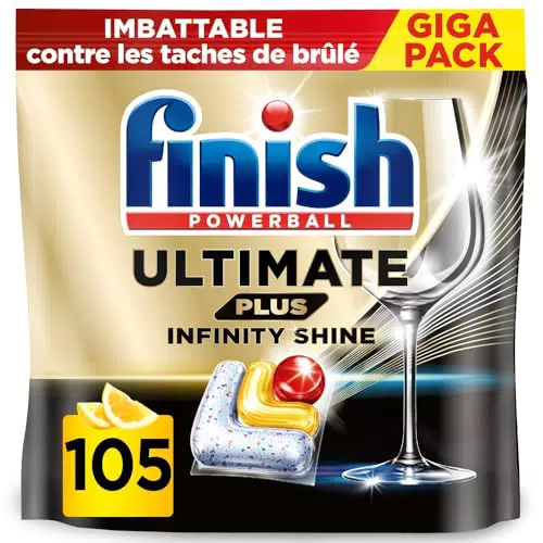 Finish Ultimate Plus Infinity Shine Pastilles Lave-Vaisselle