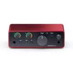 Focusrite Scarlett Solo 4e Génération – Interface Audio USB pour Guitare et Voix