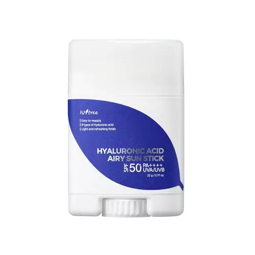 ISNTREE Hyaluronic Acid Airy Sun Stick crème solaire SPF 50+ protection visage