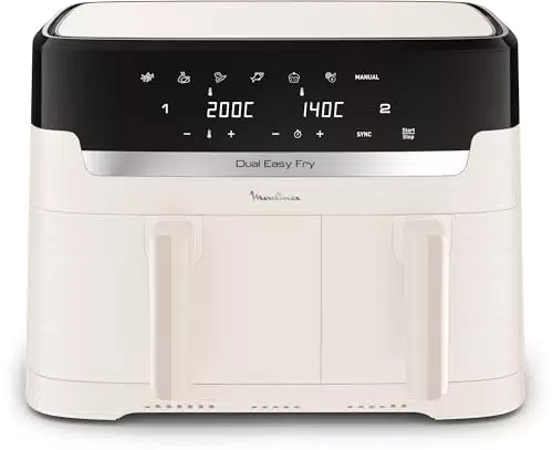 Moulinex Easy Fry EZ901AF0 friteuse sans huile, 6 programmes, application dédiée