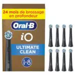 Oral-B Brossettes de Rechange Ultimate Clean pour Brosses Électriques iO