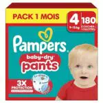 Pampers Baby-Dry Pants - Maintien 360° Contre Les Fuites pour un Ajustement Optimal