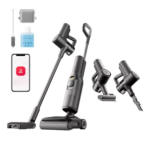 Roborock F25 ACE Combo Aspirateur Laveur sans Fil avec Autonettoyage 90°C