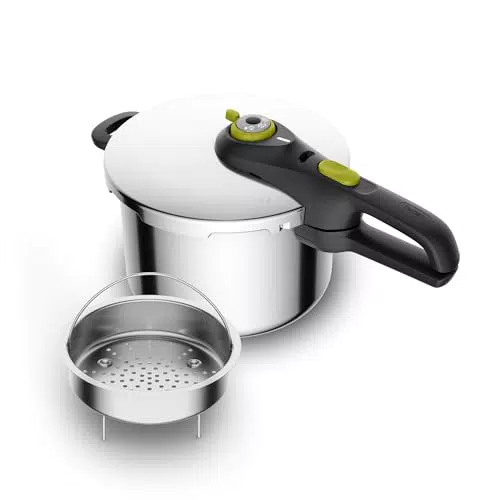 TEFAL Secure 5 NEO Autocuiseur inox haute sécurité, compatible induction