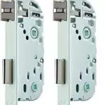 Yale Serrure à encastrer modèle Y73R-A40/B/SC certifiée NF pour salle de bain