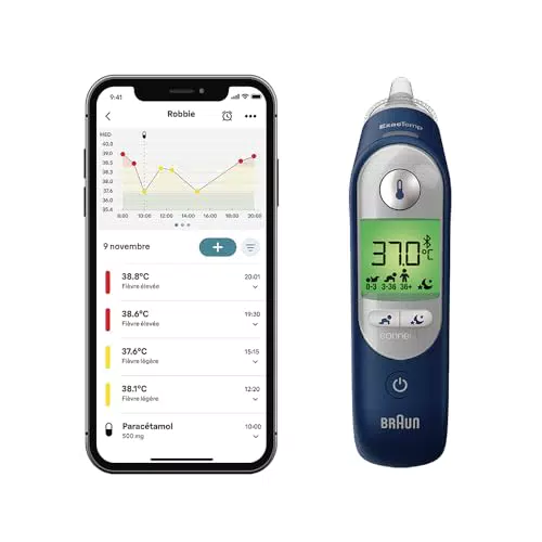 Braun ThermoScan 7+ connect Thermomètre auriculaire