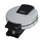 Cloer 285 Gaufrier à cornets pour croissants fins et croustillants, inox chromé