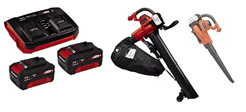 Einhell Aspirateur-souffleur de feuilles sans fil GE-CL 36/230 Li E-Solo Power X-Change Livré sans Batterie ni Chargeur