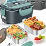 Eocolz Boîte à déjeuner électrique portable, chauffe-repas pour voiture et bureau