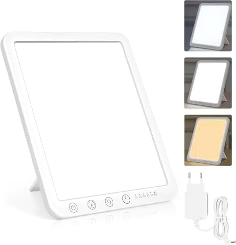 Lampe de Luminothérapie 15000 lux, simulation de la lumière du jour