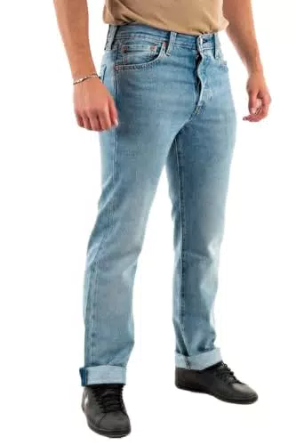 Levi's 501 Original Fit Jeans Homme, Glassy Waves