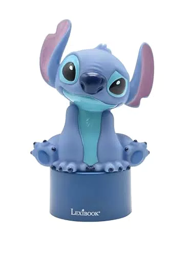 Lexibook Disney Stitch veilleuse haut-parleur à couleur changeante modèle NS01D