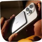 LISEN Batterie Externe MagSafe 15W Ultra Slim pour iPhone Power Bank Sans Fil